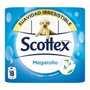 Scottex Megarrollo Papel Higiénico Doble Largo, 2 Capas, 9 Rollos