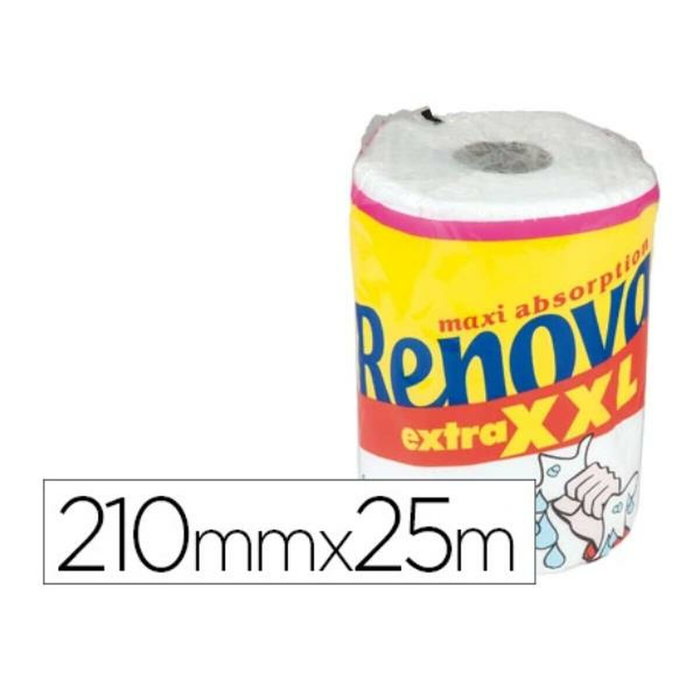 Renova Papel de cocina XXL Maxi ultra absorbente 2 capas 28,8 m Renova Papel de cocina XXL Maxi ultra absorbente 2 capas 28,8 m