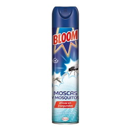 Bloom Insecticida especial moscas y mosquitos con suave fragancia 600 ml