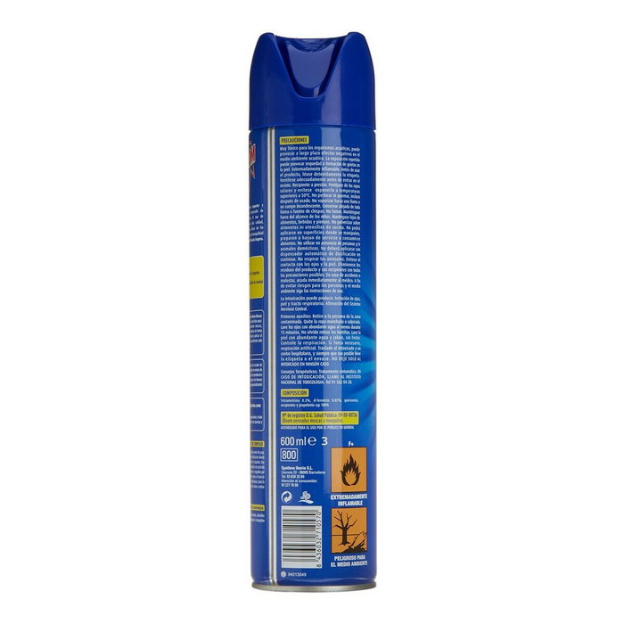 Bloom Insecticida especial moscas y mosquitos con suave fragancia 600 ml