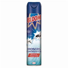 Bloom Insecticida Especial Moscas y Mosquitos con Suave Fragancia Aerosol 600 ml