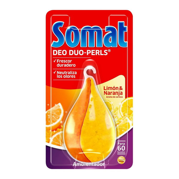 Somat Ambientador para lavavajillas limón-naranja (60 lavados)带来 Somat Ambientador para lavavajillas limón-naranja (60 lavados)带来