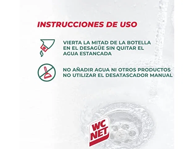 WC Net Desatascador Energy Gel 1000 ml