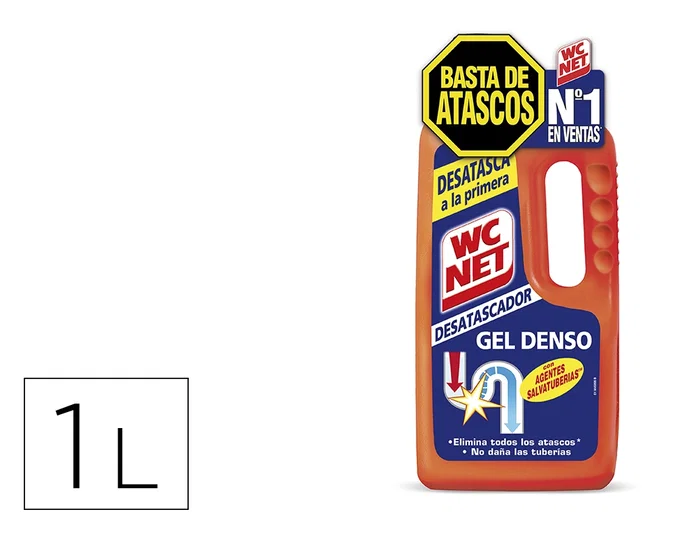 WC Net Desatascador Energy Gel 1 l WC Net Desatascador Energy Gel 1 l