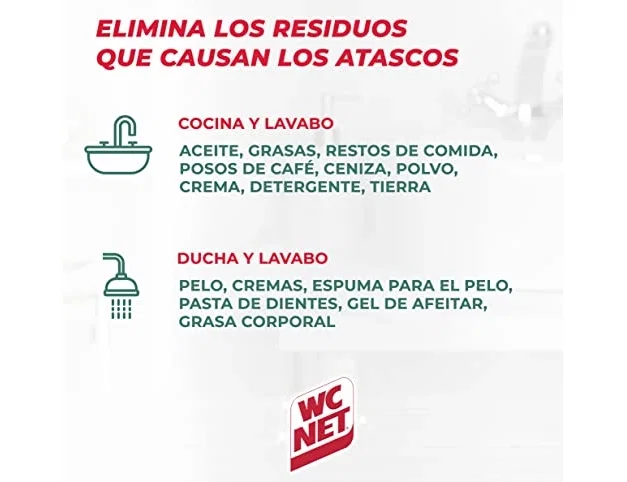 WC Net Desatascador Energy Gel 1000 ml