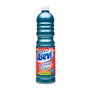 Asevi Fregasuelos Concentrado Cian 1 l Limpia y Abrillanta Todo Tipo de Suelos con Aroma Fresco