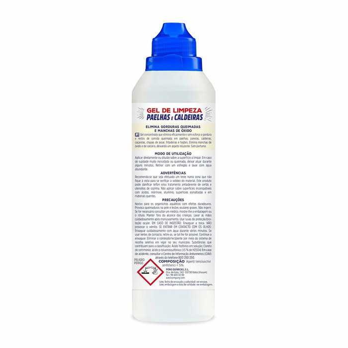 Asevi Limpiador gel para paellas y calderos 450 ml