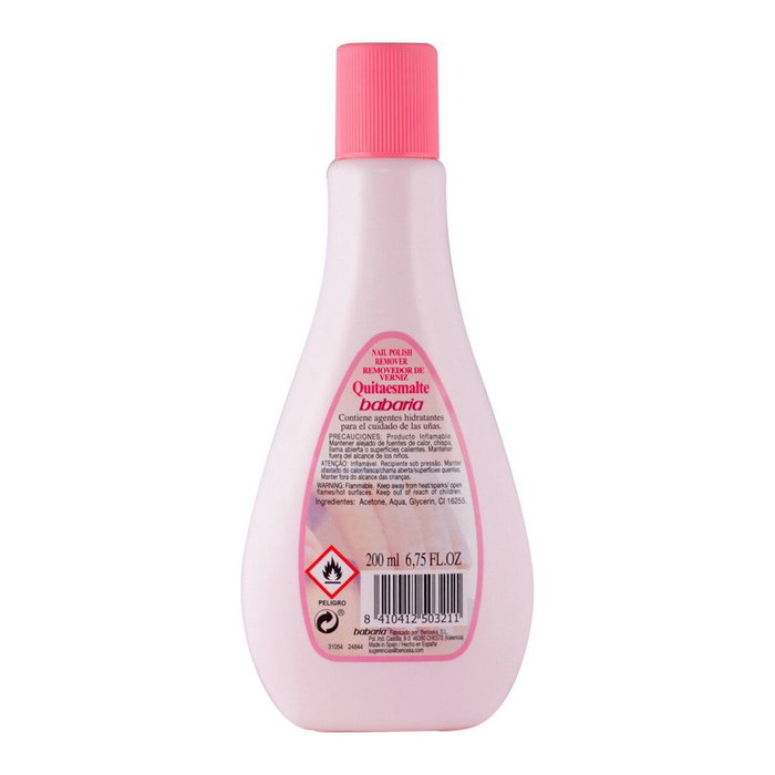 Babaria Quitaesmalte Oleoso Hidratante 200 ml