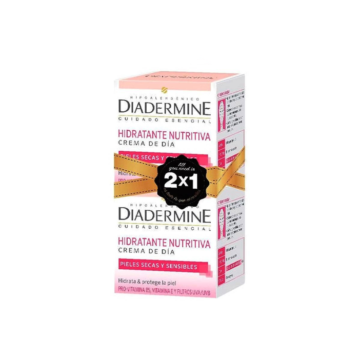 Diadermine Crema Hidratante Nutritiva de Día PSS 2x1 (2 x 50 ml) Diadermine Crema Hidratante Nutritiva de Día PSS 2x1 (2 x 50 ml)