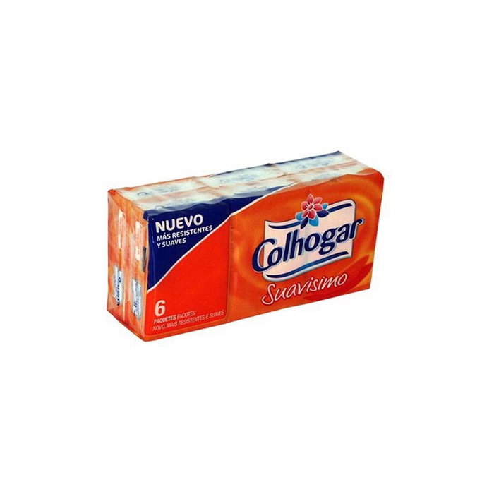 Pañuelos de Papel Colhogar Suavisimo (6 x 8 uds)