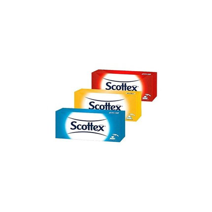 Scottex Caja de pañuelos 70 uds colores/modelos surtidos Scottex Caja de pañuelos 70 uds colores/modelos surtidos