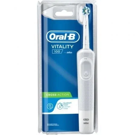 Oral-B Vitality Cross Action Blanco Cepillo Eléctrico