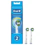 Oral-B Cabezales de Cepillo de Dientes 2 Piezas Precision Clean 80338441, CleanMaximiser, Azul/Verde/Blanco