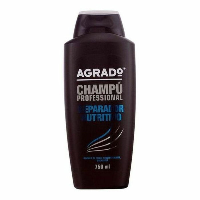 Agrado Champú Profesional Reparador Nutritivo con Keratina para Cabello Seco y Dañado, 750 mL Agrado Champú Profesional Reparador Nutritivo con Keratina para Cabello Seco y Dañado, 750 mL