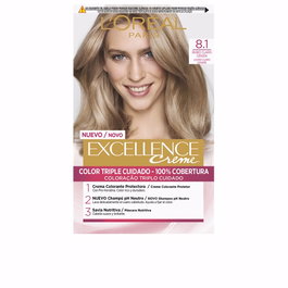 L'Oréal Paris Excellence Creme 8,1-rubio claro ceniza