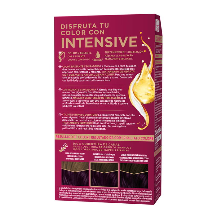 Palette Schwarzkopf INTENSIVE #4.99-violín Tinte Permanente Color Duradero Brillo Deslumbrante Mujer 1 u