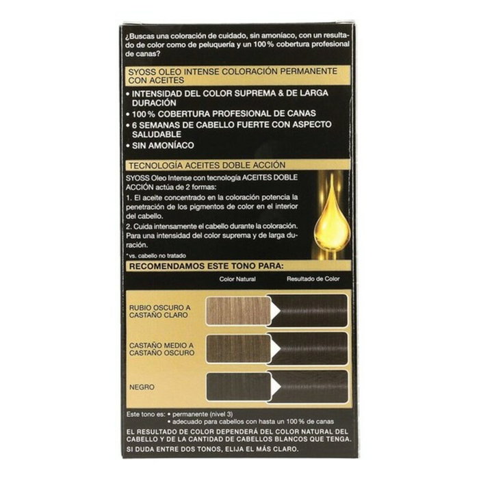Syoss Oleo Intense Tinte 1.10-negro intenso