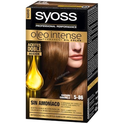 Syoss OLEO INTENSE Tinte sin amoniaco 5.86-castaño caramelo
