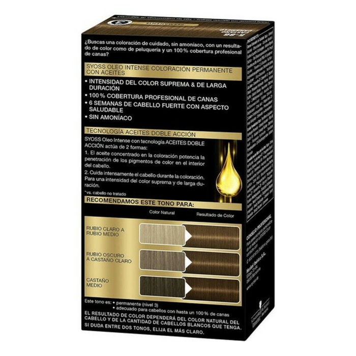 Syoss OLEO INTENSE Tinte sin amoniaco 5.86-castaño caramelo