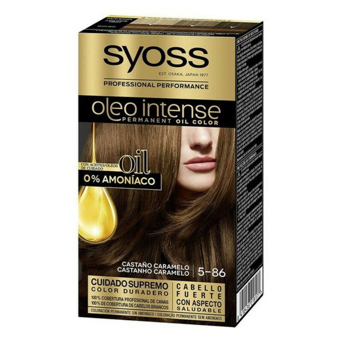 Syoss OLEO INTENSE Tinte sin amoniaco 5.86-castaño caramelo