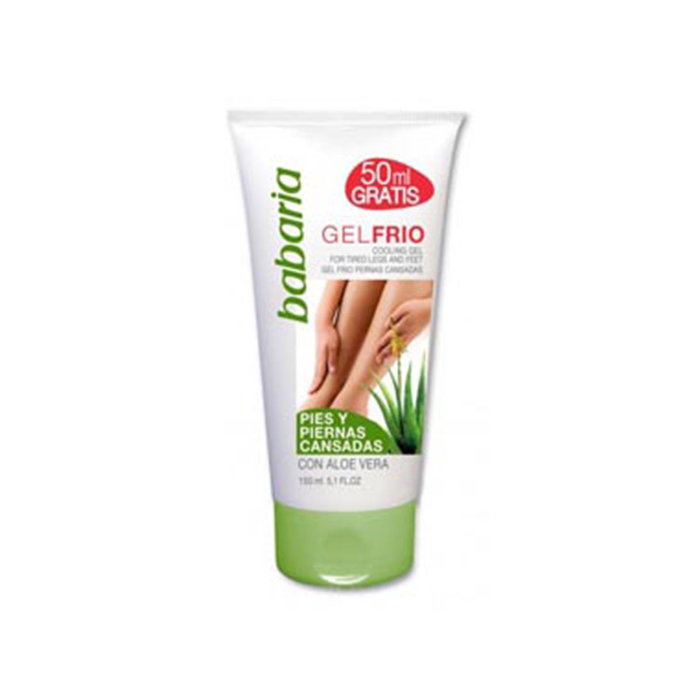 BABARIA Gel Frío Aloe Vera para Pies y Piernas Cansadas 150 ml