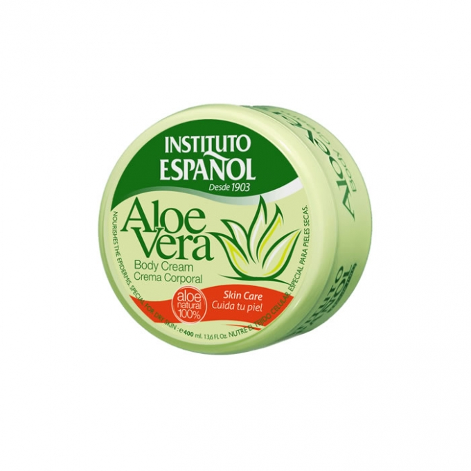 Instituto Español Crema Corporal Aloe Vera 400 ml Instituto Español Crema Corporal Aloe Vera 400 ml