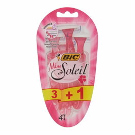 Bic Miss Soleil Maquinilla de Depilación Desechable 3 + 1 uds