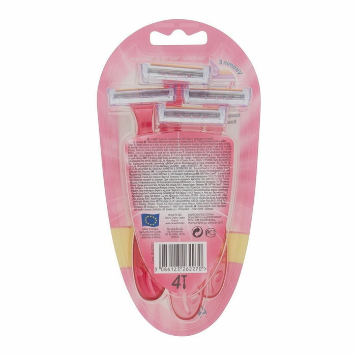 Bic Miss Soleil Maquinilla de Depilación Desechable 3 + 1 uds