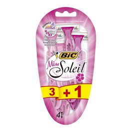 Bic Miss Soleil Maquinilla Depilar Desechable Blister 3 + 1 Uds