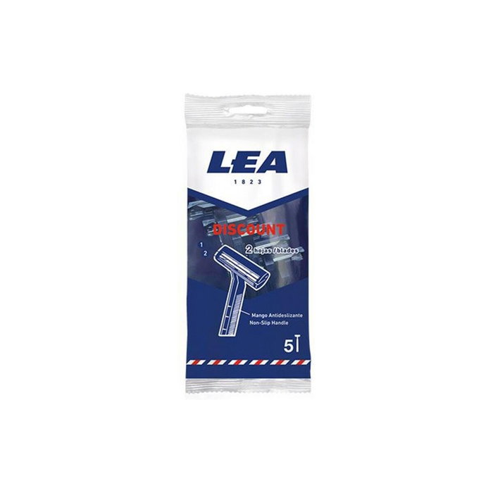 LEA Cuchillas desechables 2 hojas 5 unidades