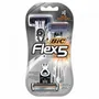 Bic Cuchilla de Afeitar Flex 5, 3 uds. con 5 hojas NANO-TECH y banda lubricante con Aloe Vera. N.º artículo 949093