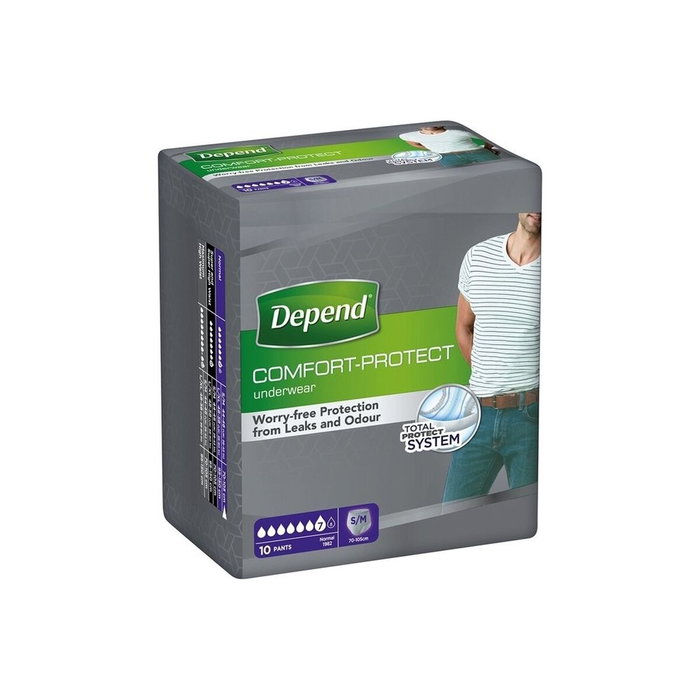 Protector para Incontinencia Depend Hombre (10 uds) Protector para Incontinencia Depend Hombre (10 uds)