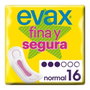 Evax Fina y Segura Compresas Normal 16 u