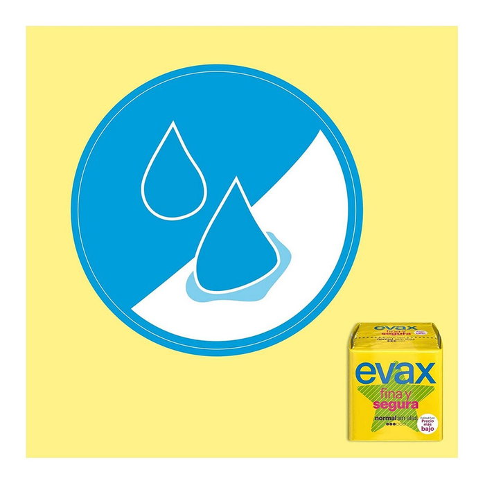 Evax Fina y Segura Compresas Normal 16 u Evax Fina y Segura Compresas Normal 16 u