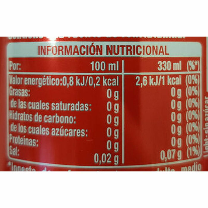 Coca-cola Light Refresco lata 330 ml Coca-cola Light Refresco lata 330 ml