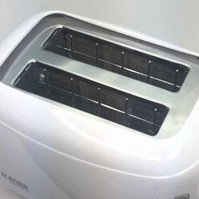 Haeger Geminy 7 Tostadora 2 Rebanadas, 900W, 7 Niveles de Tostado, Bandeja para Migajas Extraíble, Color Blanco Haeger Geminy 7 Tostadora 2 Rebanadas, 900W, 7 Niveles de Tostado, Bandeja para Migajas Extraíble, Color Blanco