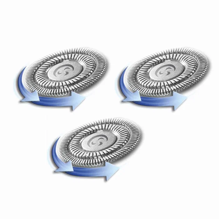 Haeger SM-BLA.004A Accesorio de Repuesto G-Man Pro para Máquina de Afeitar - 3 Cuchillas de Acero Inoxidable