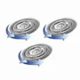 Haeger SM-BLA.004A Accesorio de Repuesto G-Man Pro para Máquina de Afeitar - 3 Cuchillas de Acero Inoxidable