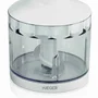 Haeger HB-400.012A Batidora de inmersión 400 W con picadora y vaso incluido, color gris y blanco