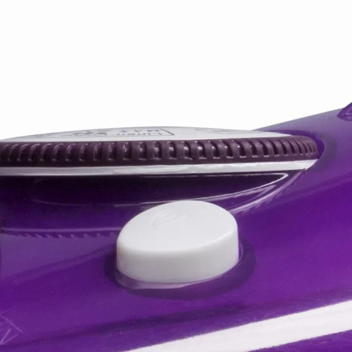 Haeger Pro Glider 2600 Plancha Vapor-Seco 2600 W Suela de Cerámica - Violeta, Blanco