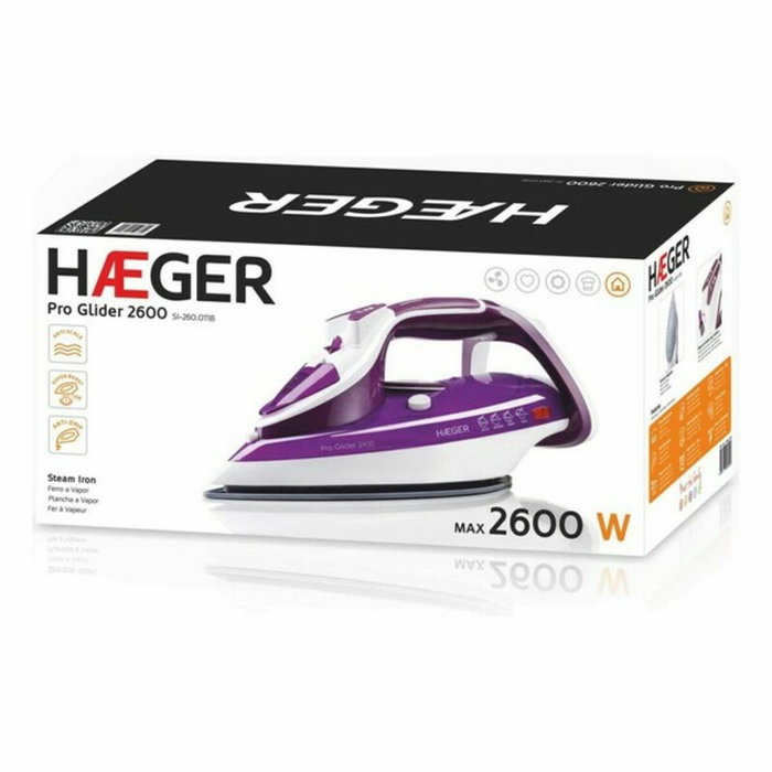 Plancha de Vapor Haeger Pro Glider 2600W Plancha de Vapor Haeger Pro Glider 2600W