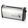 Haeger Tostador de Pan Desayuno 1000W con Ranura Larga y Acero Inoxidable