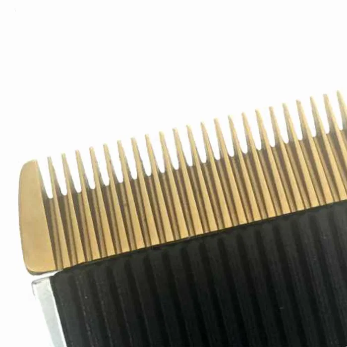 Haeger HC-WR3.007B Cortadora de Pelo y Maquinilla Profesional Recargable, Cuchilla Cerámica 0.8-2 mm, Negro/Rojo/Plata, 230 V, con 4 Peines