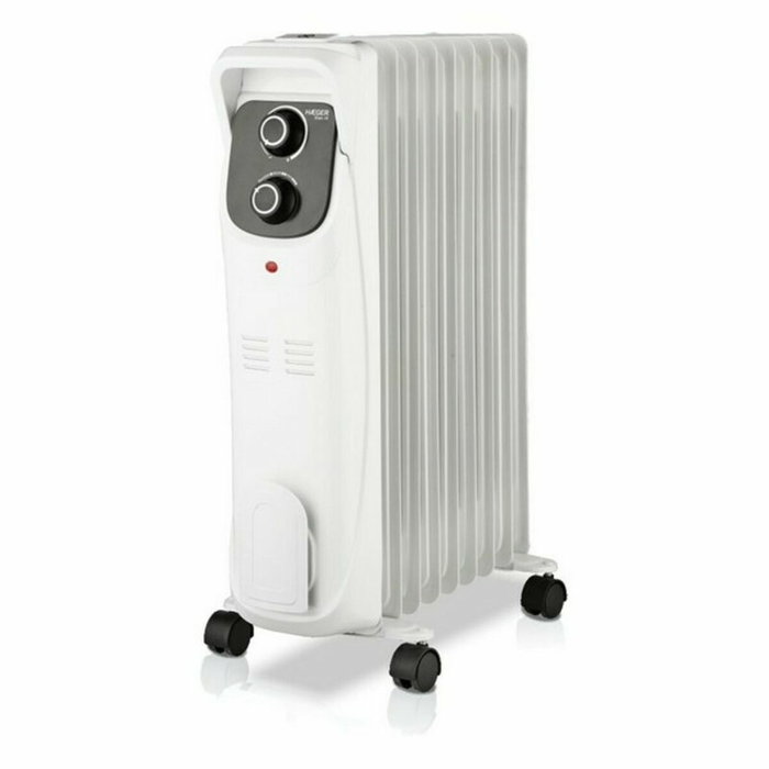 Radiador de Aceite (9 cuerpos) Haeger OH-009.006A 2000 W Blanco Radiador de Aceite (9 cuerpos) Haeger OH-009.006A 2000 W Blanco