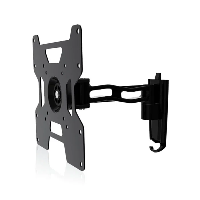 Haeger WB-T37.015A Soporte TV Pared 17"-37" Negro, Ajuste Inclinación -15º a +15º, Capacidad 30 kg, Compatible 75x75 a 200x200 mm VESA