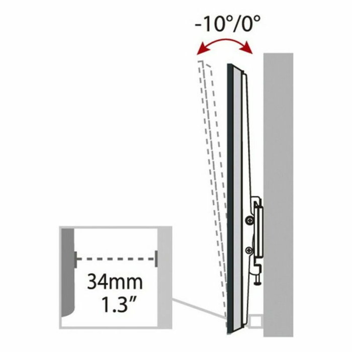 Haeger Soporte de pared WB-T70.018A para TV de 32 a 70 pulgadas