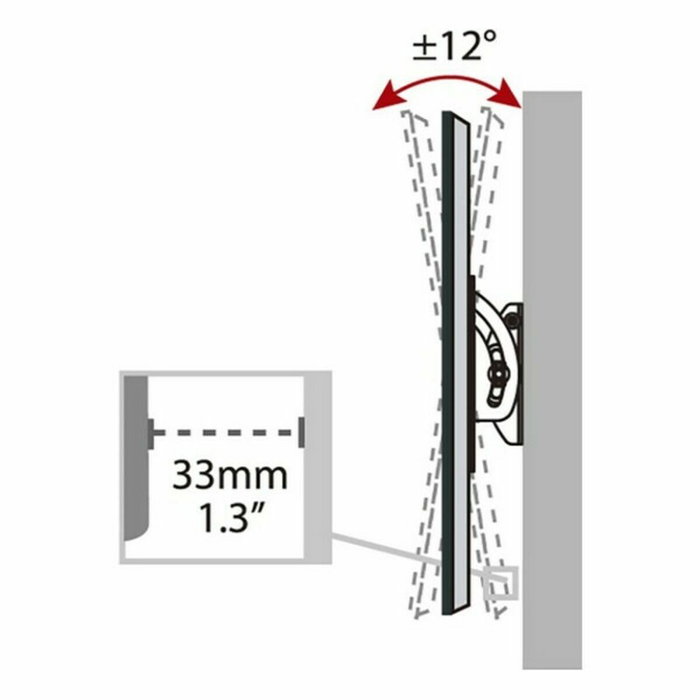 Haeger WB-T27.020A Soporte de pared para TV 13-27 pulgadas Negro Haeger WB-T27.020A Soporte de pared para TV 13-27 pulgadas Negro