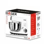 Haeger BL-15B.012A Batidora Amasadora Planetaria 1500W, 6 Velocidades, Tazón Acero Inoxidable 6L, Color Blanco