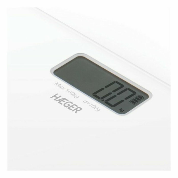 Báscula Digital de Baño Haeger BS-DIG.011A Blanco 180 kg Báscula Digital de Baño Haeger BS-DIG.011A Blanco 180 kg