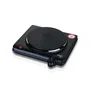 Haeger HP-01B.012A Placa de Cocina Eléctrica de 1500W, Encimera de 23 cm, Quemador Espiral Esmaltado, 1 Zona, 165 mm, Termostato, Fusible Térmico de Seguridad